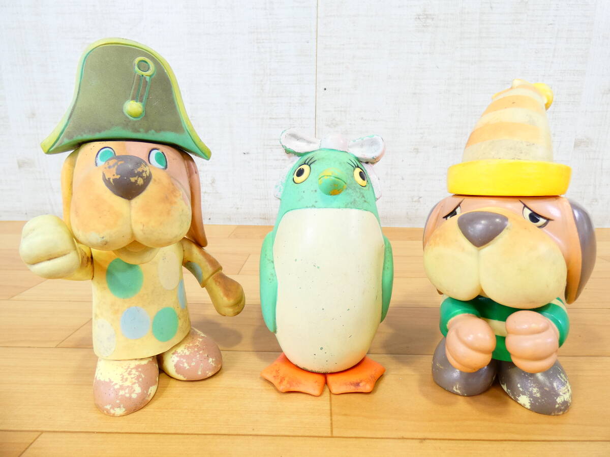 三井銀行 キャラクター貯金箱 3体 とんでけブッチー ブッチー