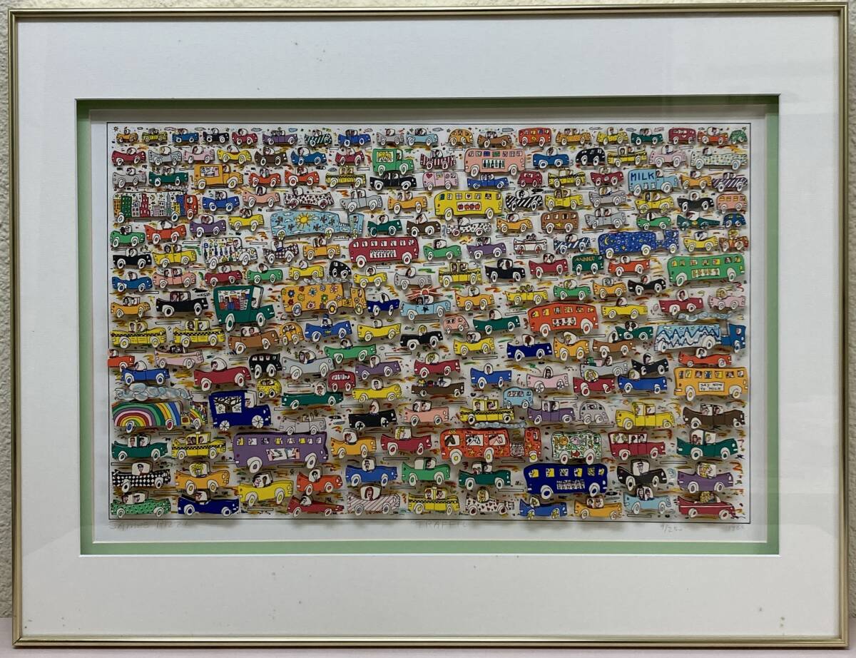 JAMES RIZZI ジェームス・リジィ 大型3D作品【TAKE ME OUT TO THE BALL