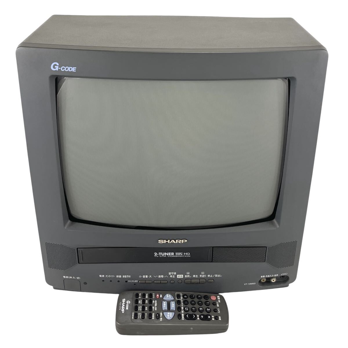 中古】□SHARPシャープ 14型テレビデオ VT-14GH1 1998年製 中古□の