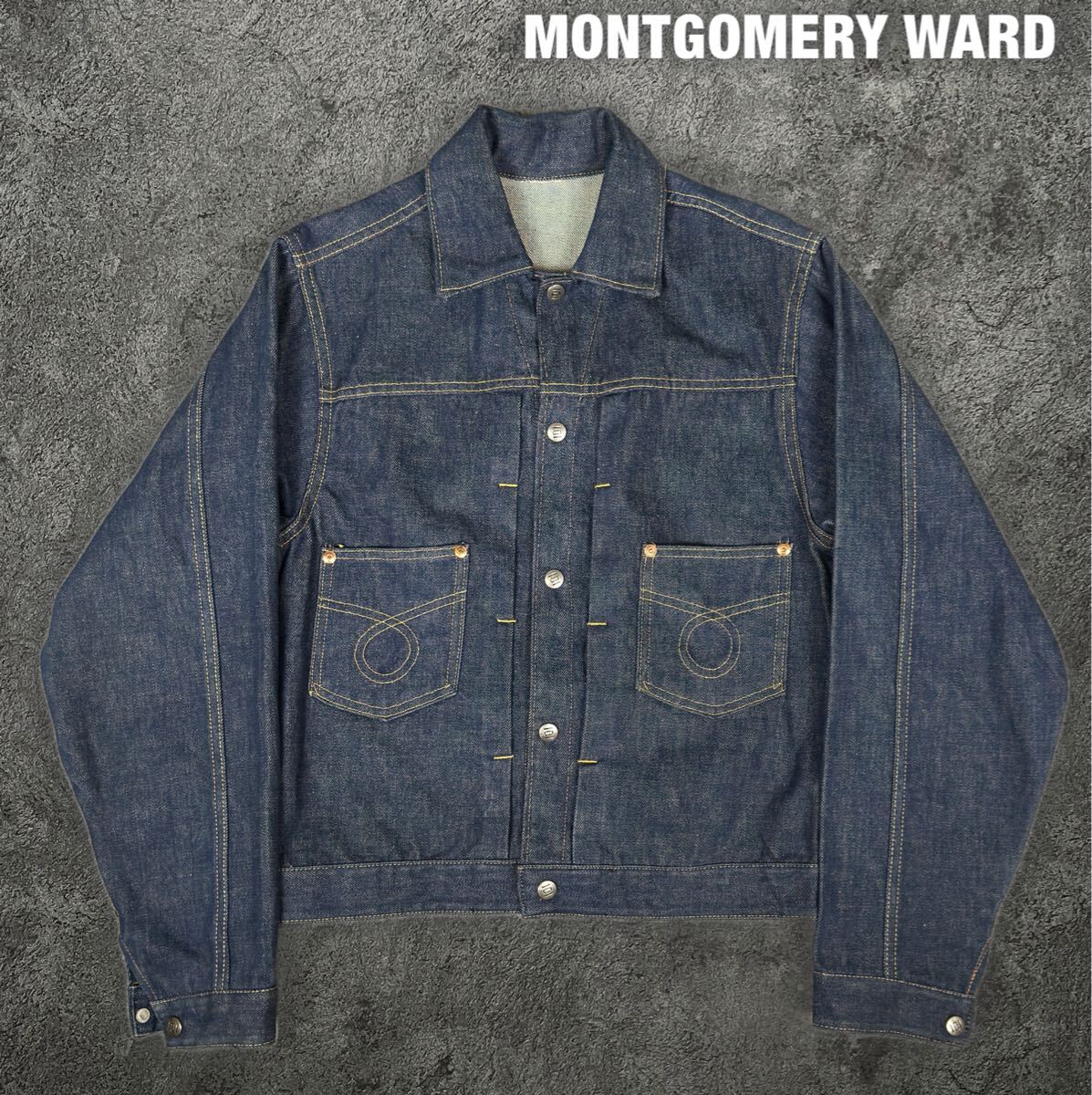 60s MONTGOMERY WARD 101 デニムジャケット ( vintage ビンテージ 50s