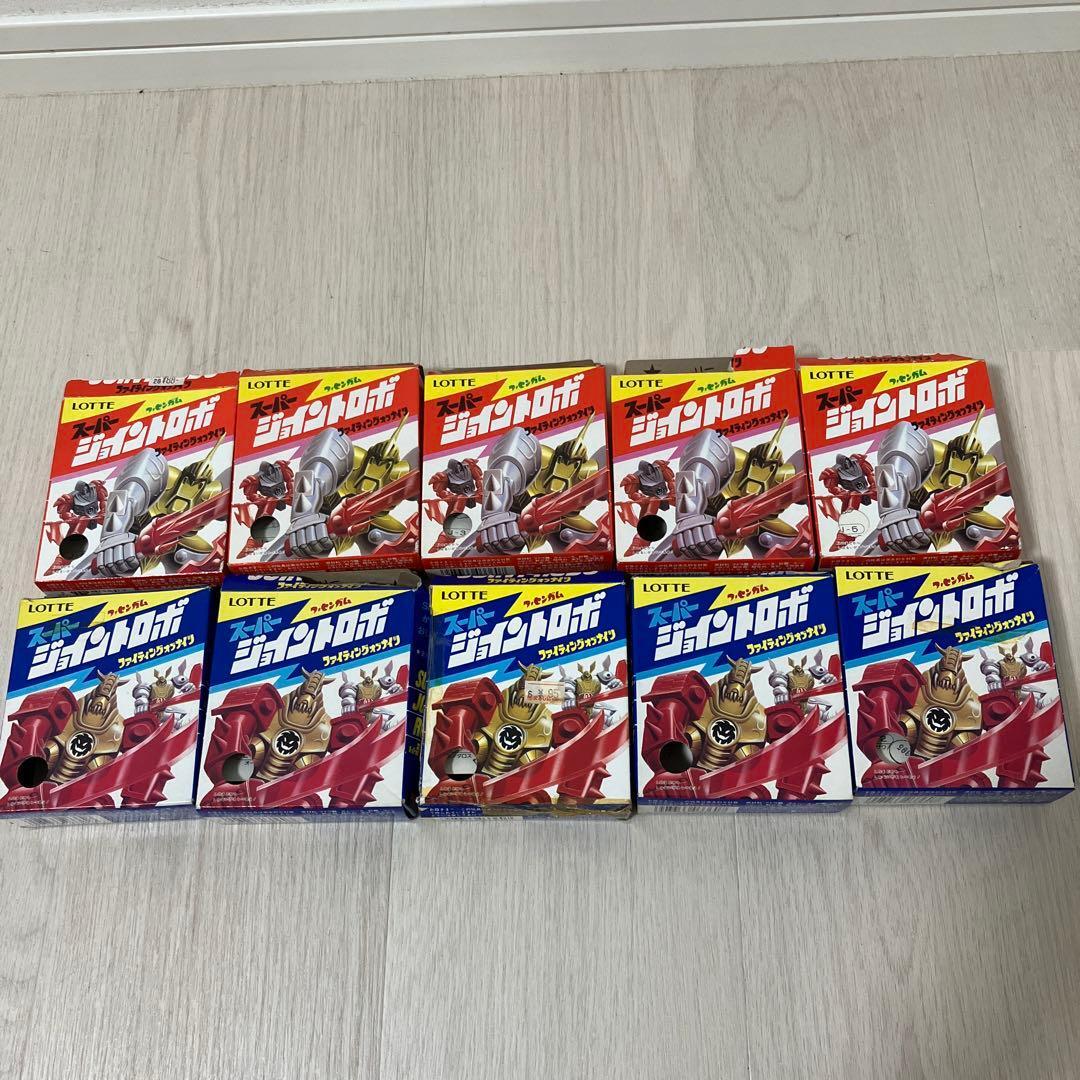 中古】ロッテ「スーパージョイントロボ」第17弾カード（10枚セット