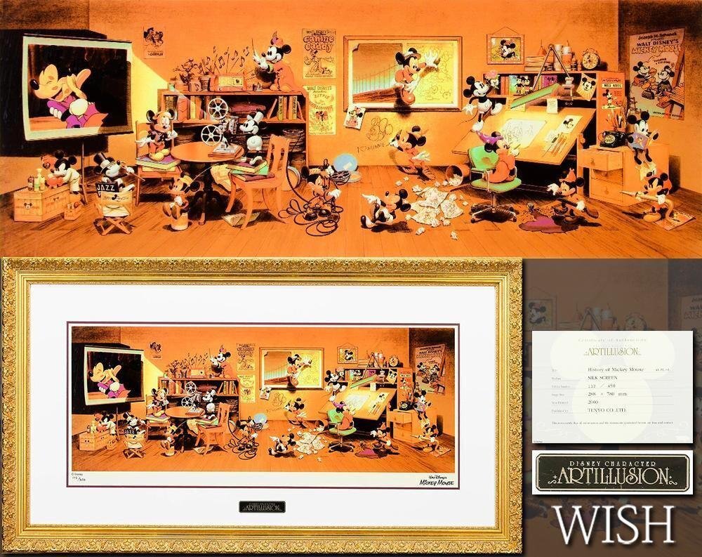 tt-80700【戦前絵葉書】ミッキーマウス Mickey Mouse / 年賀状図案