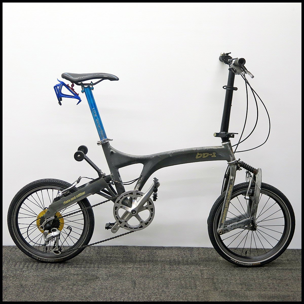 ライズアンドミューラー DD-1 折り畳み 自転車 18→20インチ ブレーキ