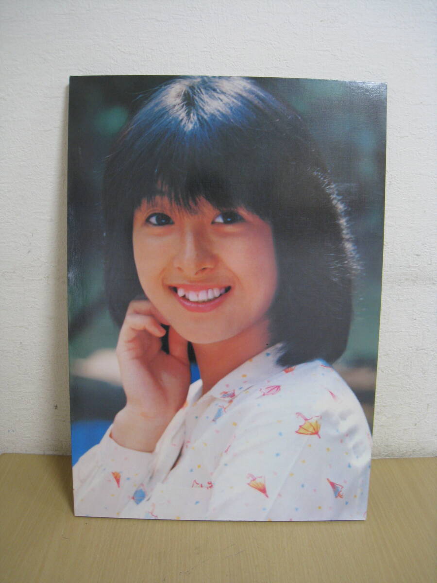 河合奈保子 木製パネルポスター 昭和レトロ アイドル Amazon.co.jp