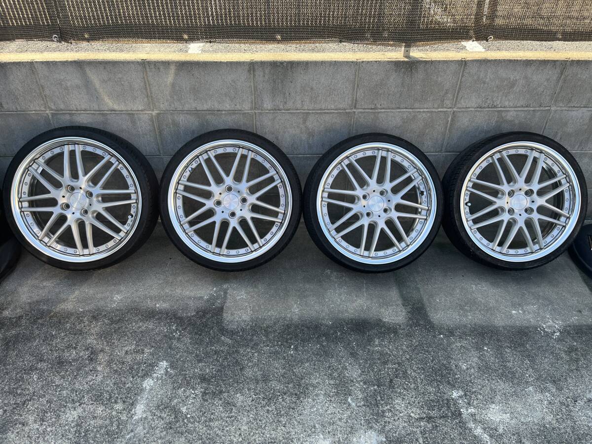 在庫☆極上品☆WORK リザルタード 17インチ 7.0J+31 7.5J+38 ポテンザ