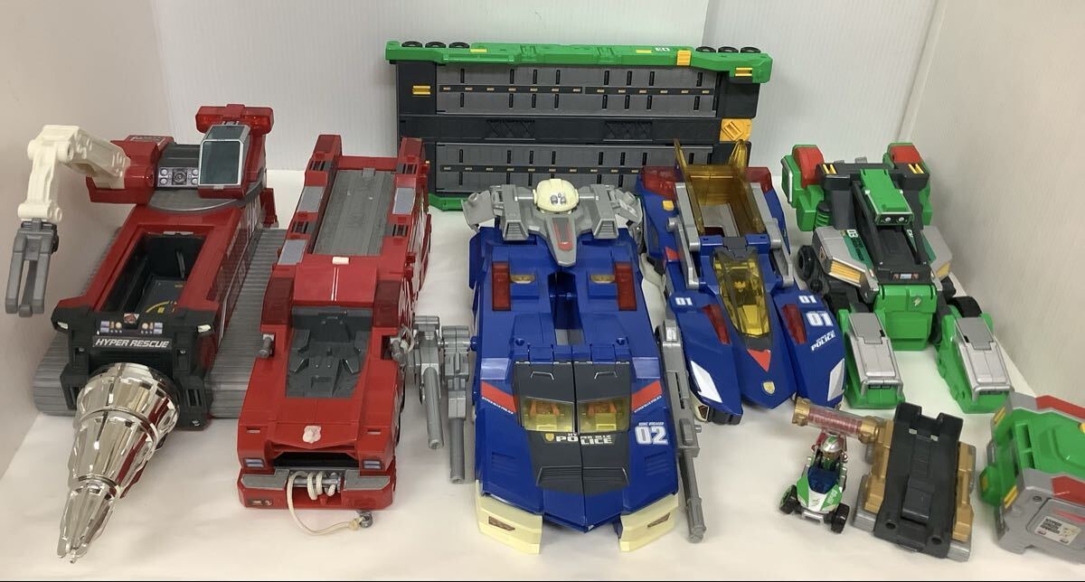 トミカ セット ハイパーレスキュー1号 ハイパーグリーンレンジャー