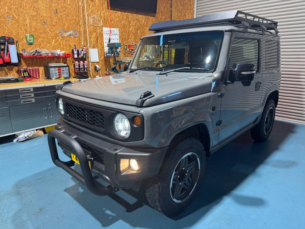 スズキ ジムニー JA22 カスタム多数 車検取立て！の落札情報詳細
