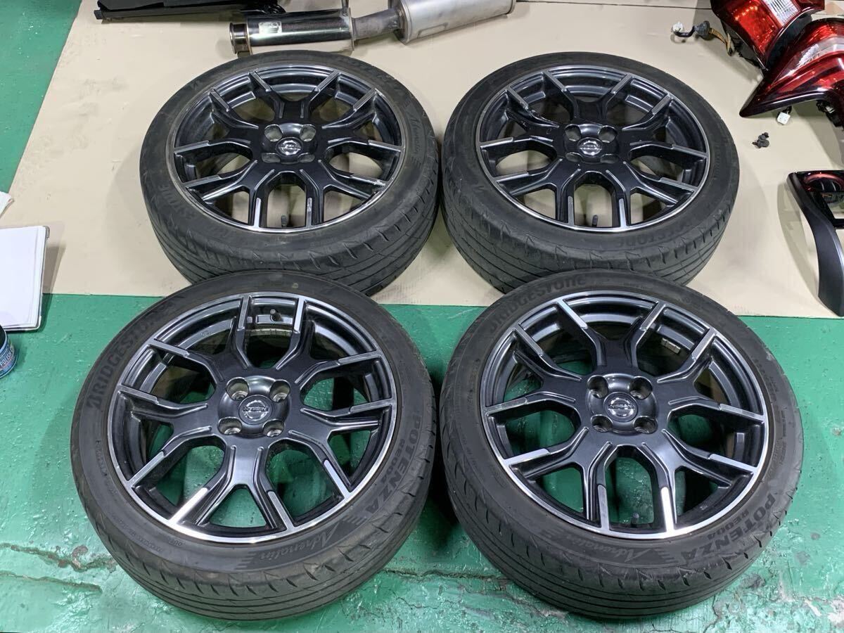 新品】希少！新品未使用！ニスモ NISMO LMGT2 114.3 17インチ 9.0J +33