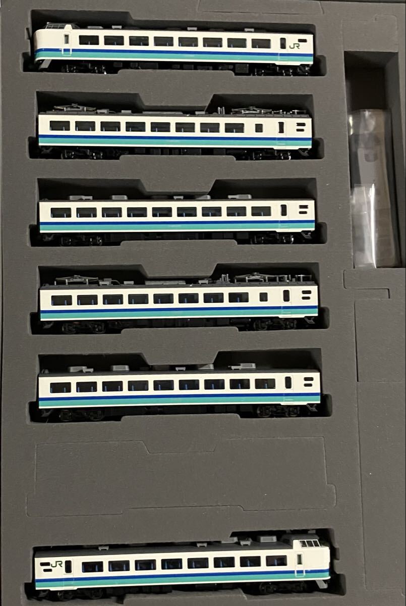 新品】【未走行品】TOMIX 98322/JR 489系（白山）基本セットBの落札