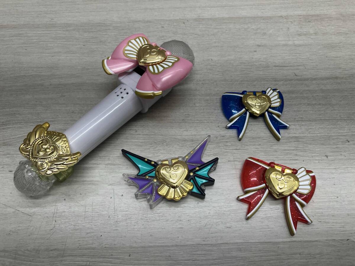 新品】プリパラ サイリウムジュエルマイク用きせかえチャーム等11個