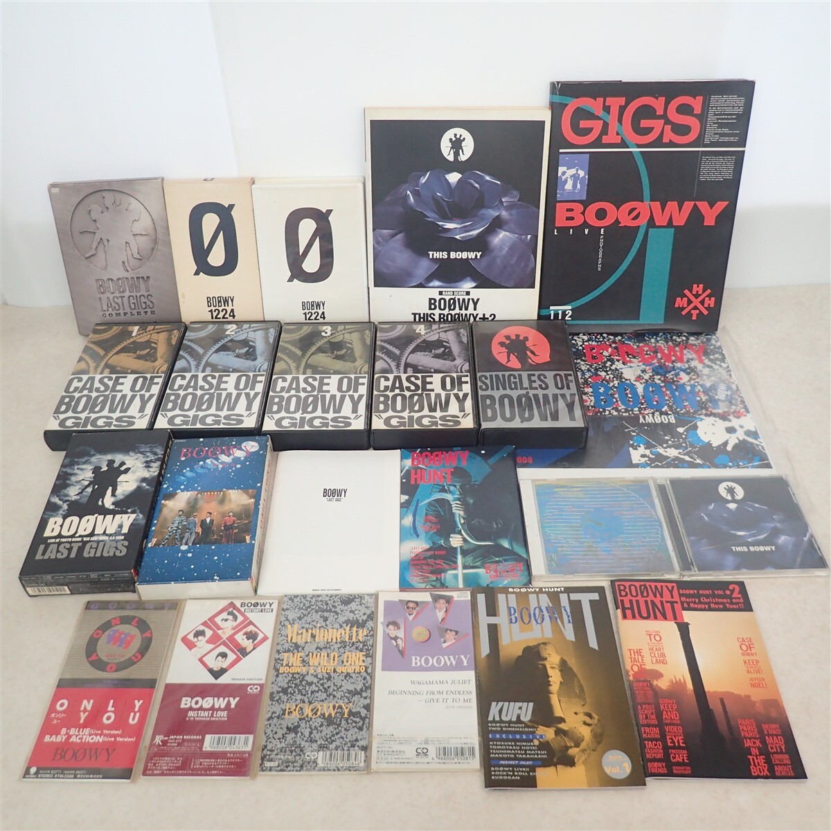 ◇BOOWY ボウイ 直筆サイン 氷室京介/布袋寅泰/高橋まこと/松井常松の