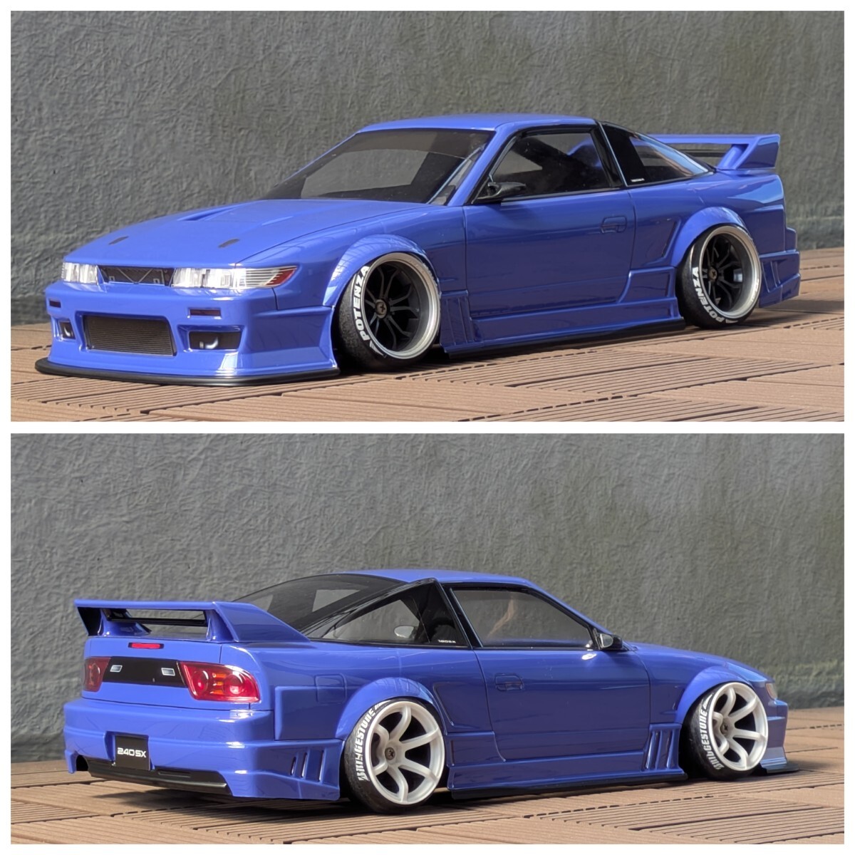 新品】ABCホビー シルエイティ S13 シルビア 180SX ドリフト SR20 JDM