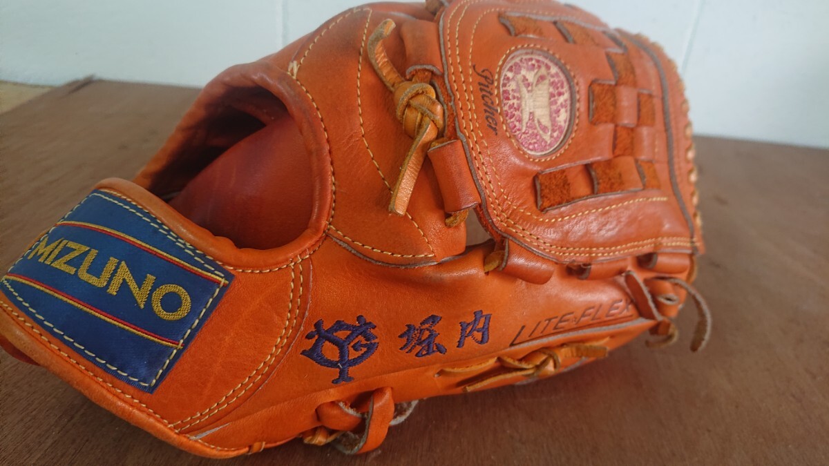 ミズノプロ 内野手 グラブ グローブ ビッグMマーク ビックMラベル 未