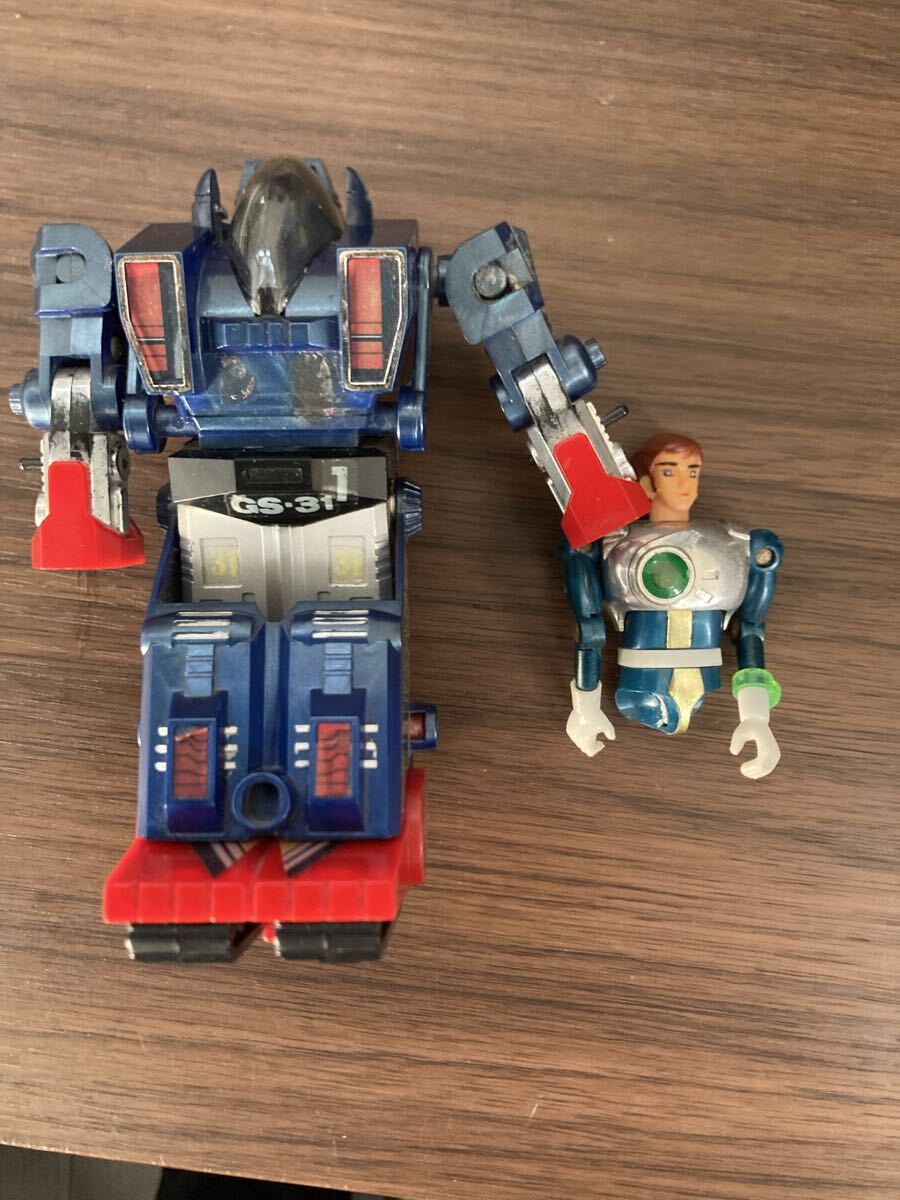 当時もの タカラ ミクロマン アーマードスーツ ギャラクスナイパー