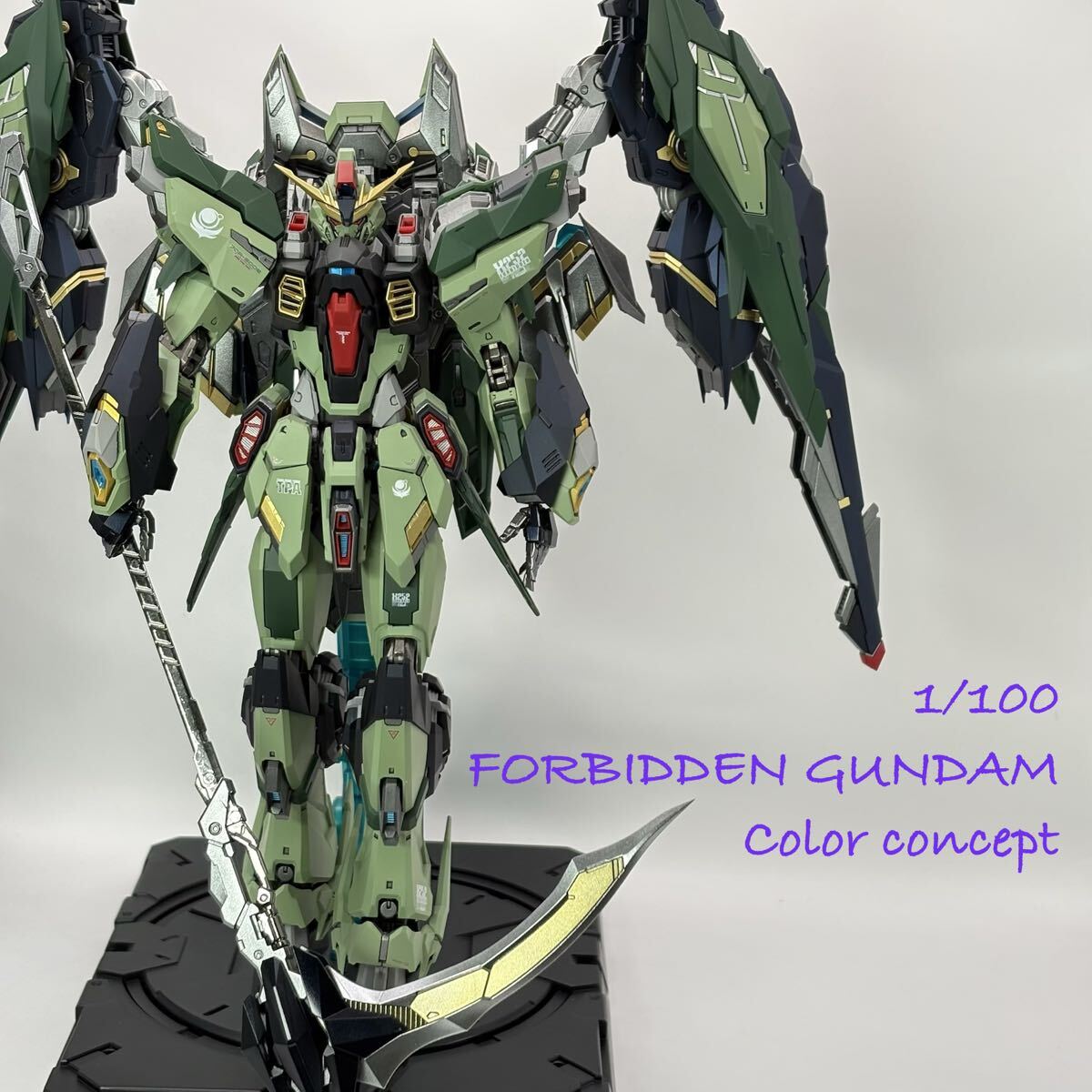 新品】(GK-036)MG 1/100 GAT-X252 フォビドゥンガンダム 改造パーツ 未
