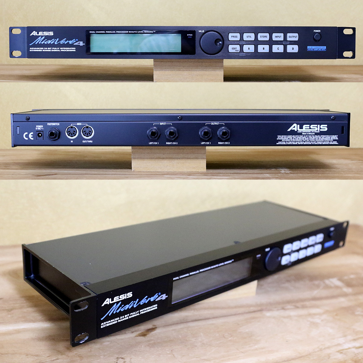 中古】ALESIS アレシス 純正ACアダプター M DM5 SR16 MIDIVERB等の落札