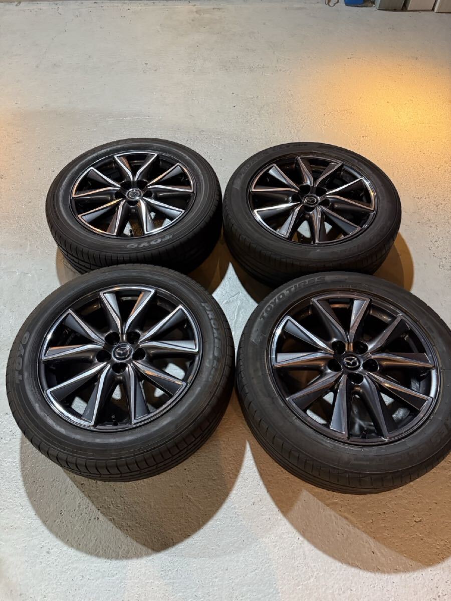 1本　マツダCX-5 純正アルミホイール　19インチ　9965167090 美品 CX-5 KF系 純正 19インチ アルミホイール 1本 9965167090 9965-16