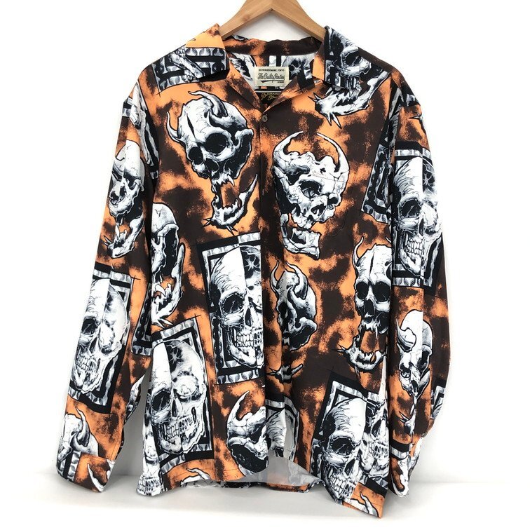 WACKO MARIA ワコマリア 18SS 極楽鳥花ハワイアンシャツ レーヨン