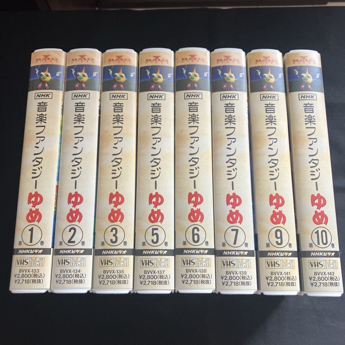 送料無料☆13340☆ NHK 音楽ファンタジー ゆめ DREAMS 13 [VHS]の落札