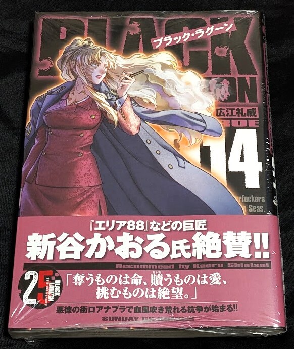 ☆美品！ ブラックラグーン 広江礼威 直筆サイン入り 複製原画 額付き