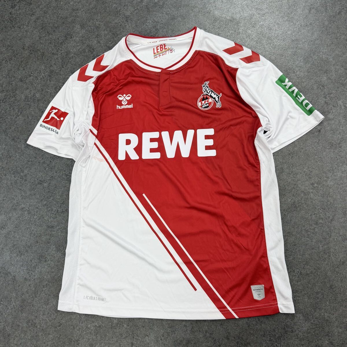 希少！hummel製 ウガンダ代表 ユニフォーム サッカー メンズL X0605の