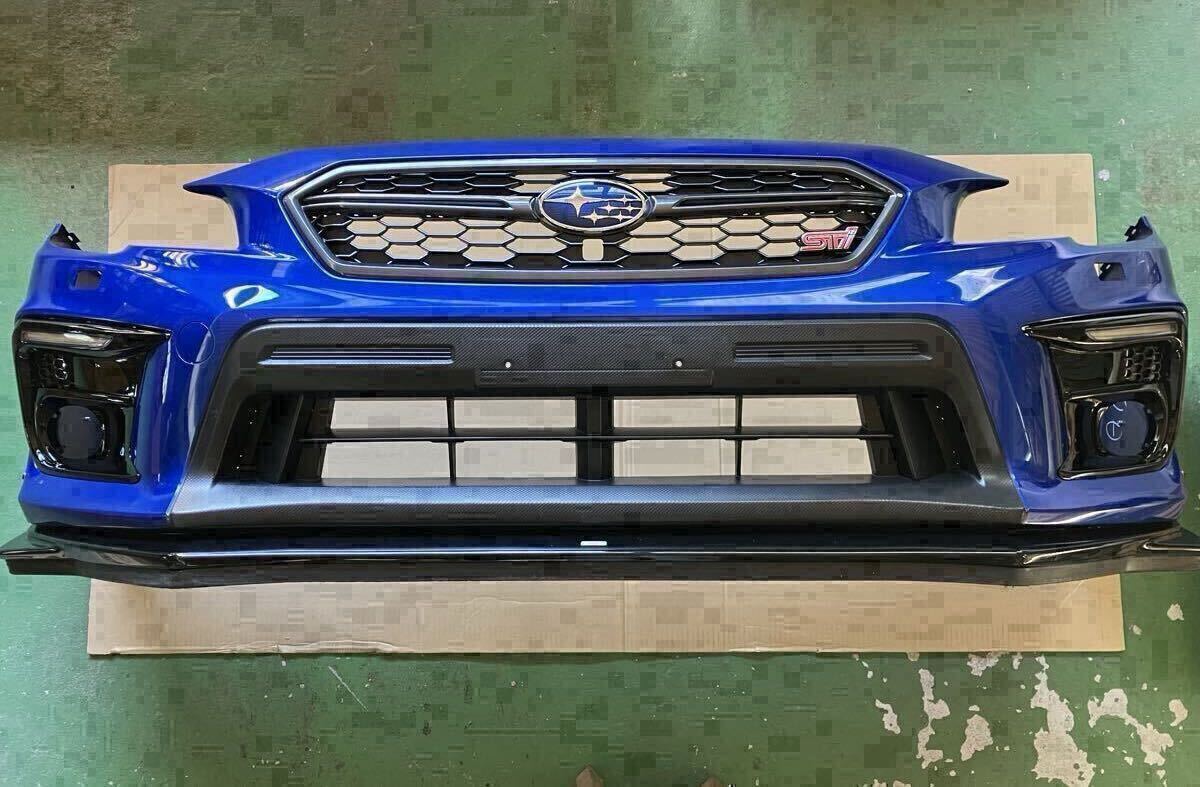 新品】GRB GRF GVB GVF インプレッサ WRX STI フォグカバー 黒 新品未