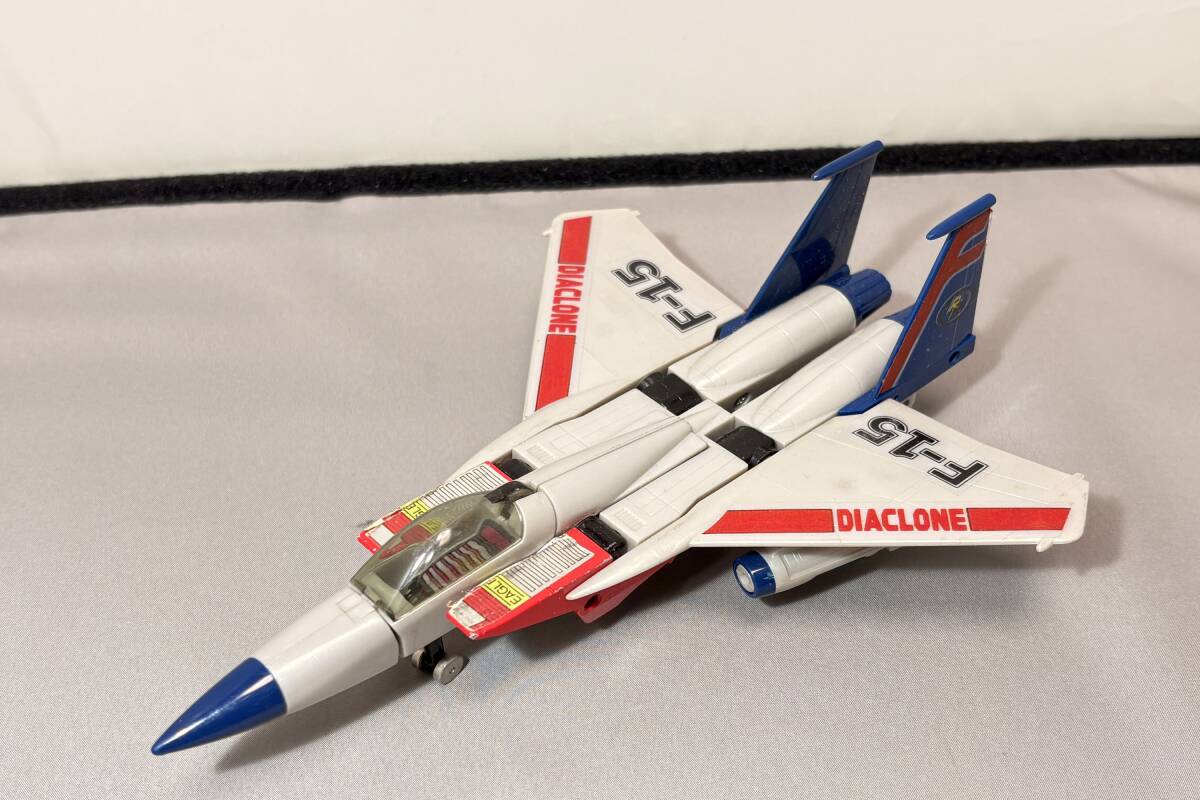 1円～ 欠品 タカラ ダイアクロン リアル&ロボ シリーズ ジェット機ロボ