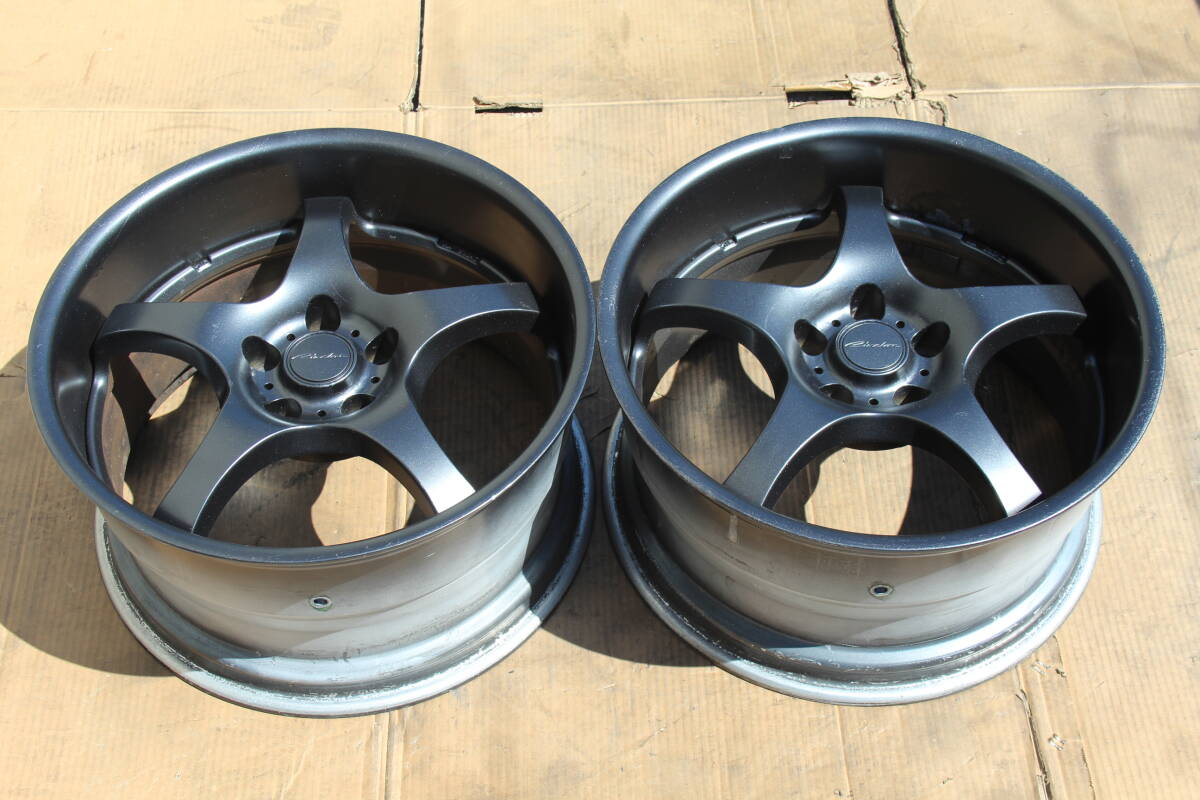 中古】レア！ENKEI エンケイ サーキュラー GTA K-95 18×9J +42 PCD114