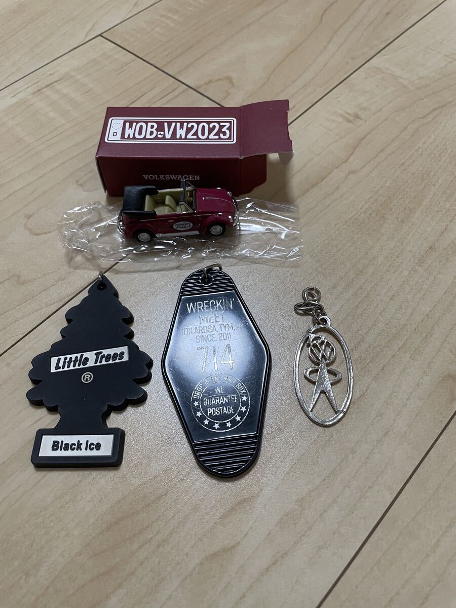新品】空冷 VW Mr バブルヘッド キーホルダー ワーゲン ビートル バス