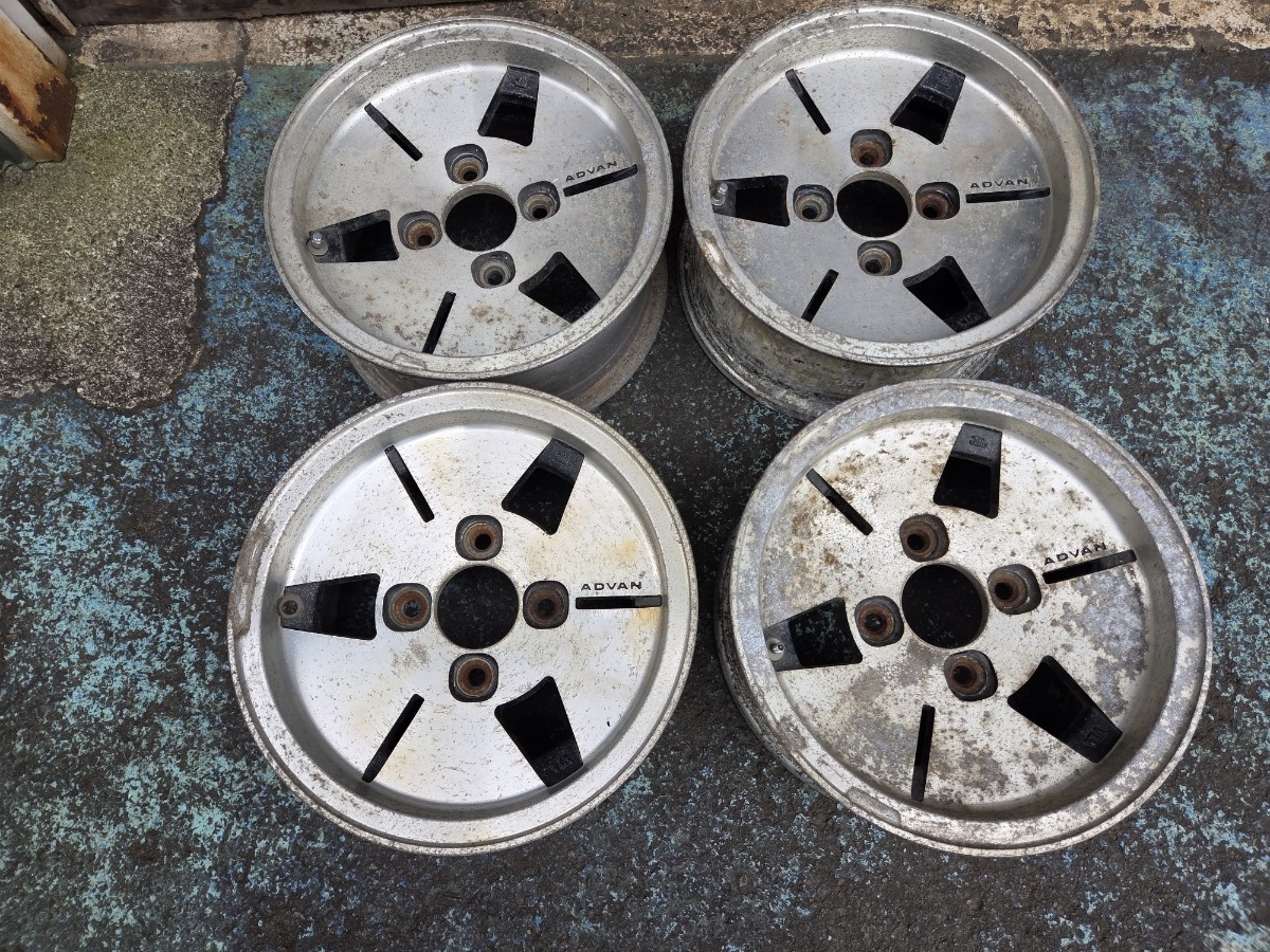 軽四カスタム SSR ヴィエナ D EV ディッシュ 3ピース 4本SET 4H-100 15
