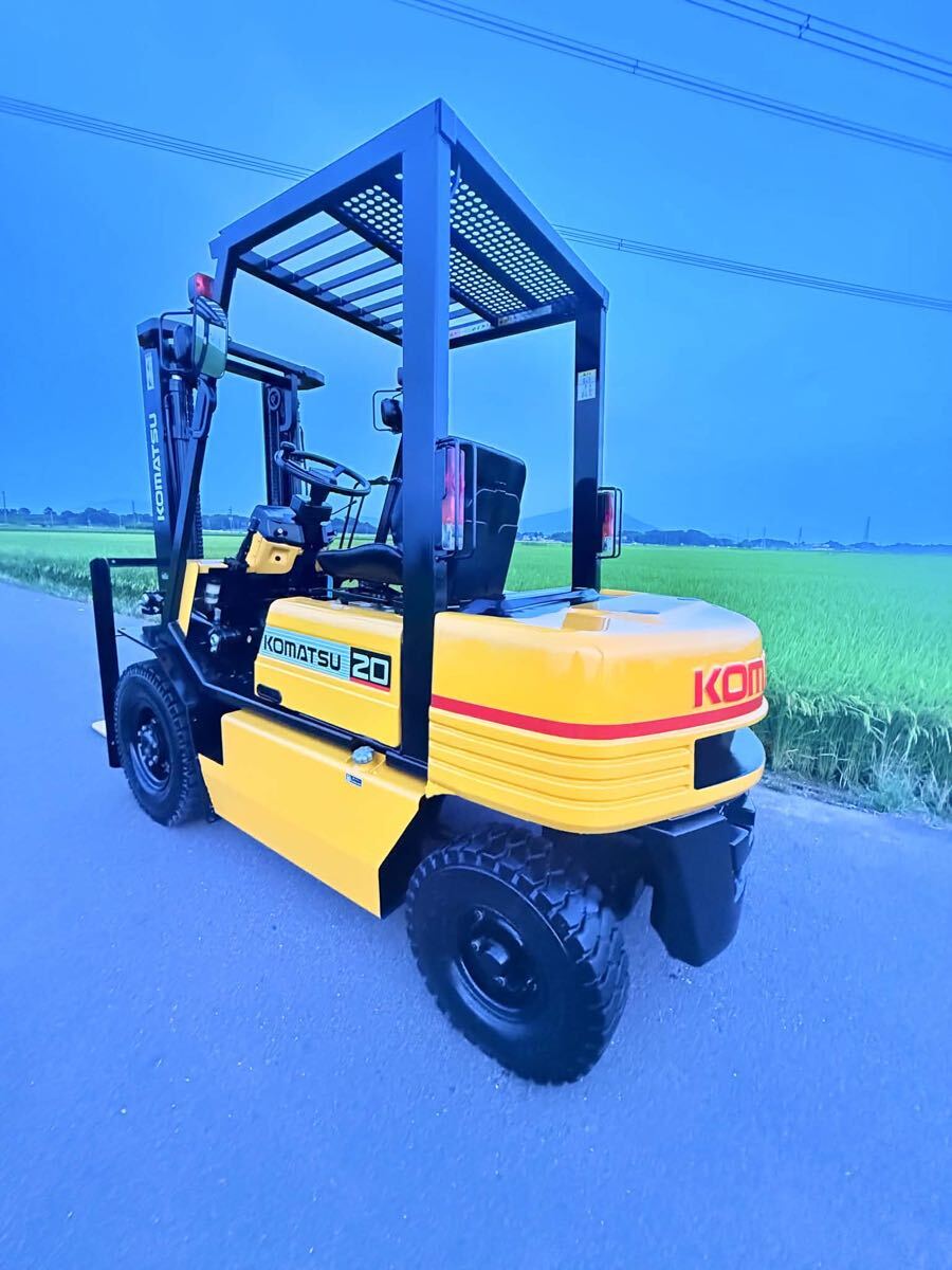 中古】シンセイ製 KOMATSU コマツ フォークリフト FD40 1/25スケール他