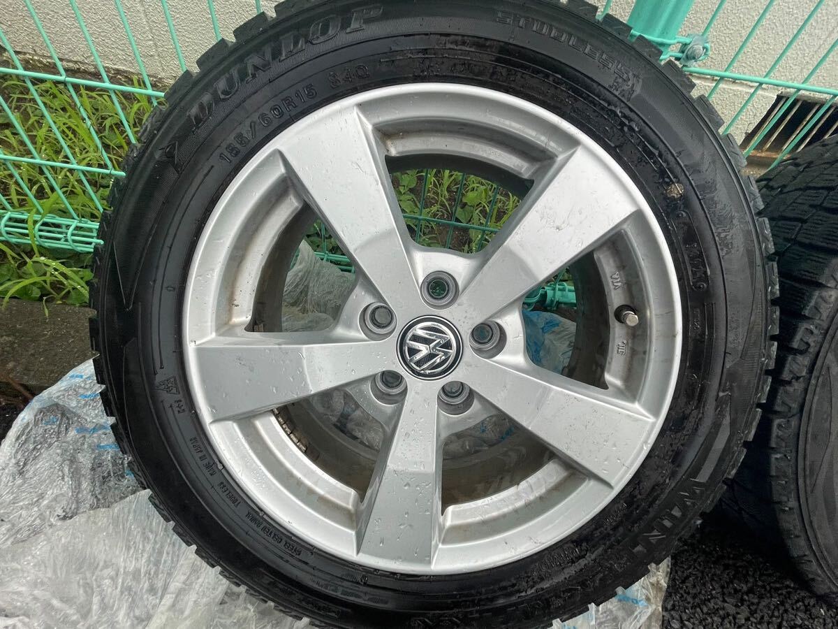 新品】☆新品未使用VWフォルクスワーゲンスタッドレスタイヤ純正