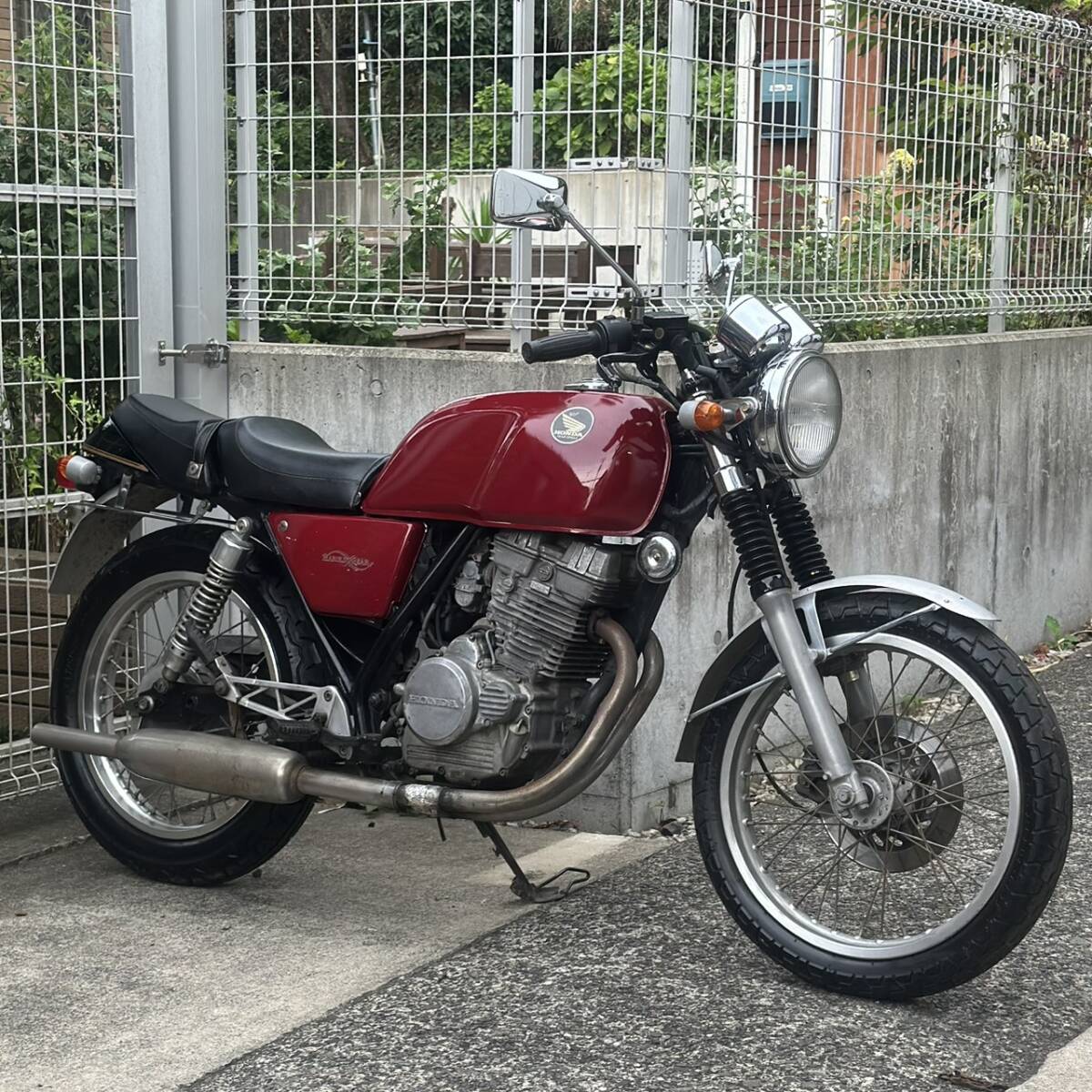 中古】ホンダGB250クラブマン初期型タンク新品交換済ツインキャブ