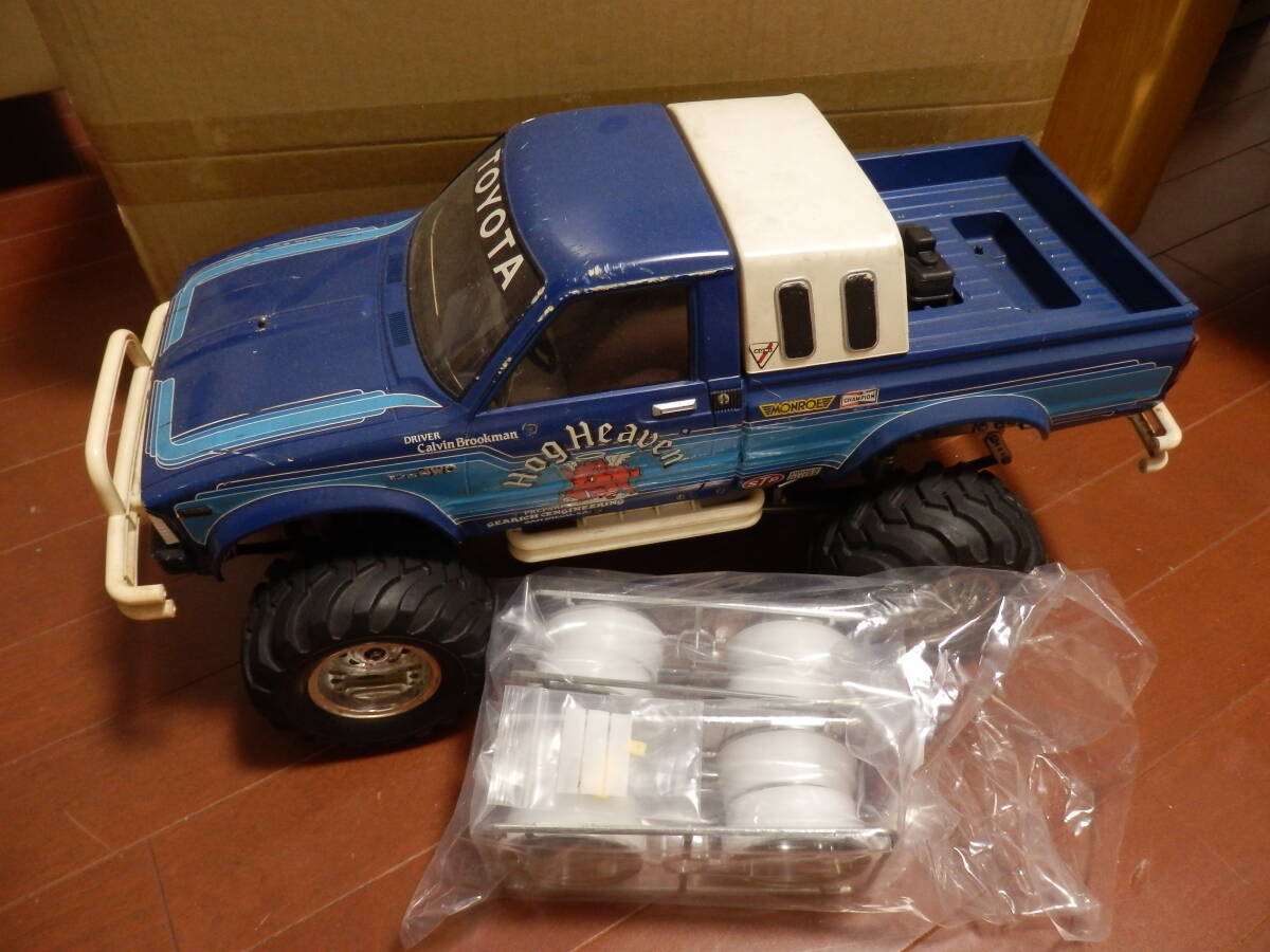 タミヤ ハイラックスBruiser ボディ（当時物）　1/10 当時物]タミヤ 1/10 ハイラックスハイリフト ブルーザー TAMIYA HILUX