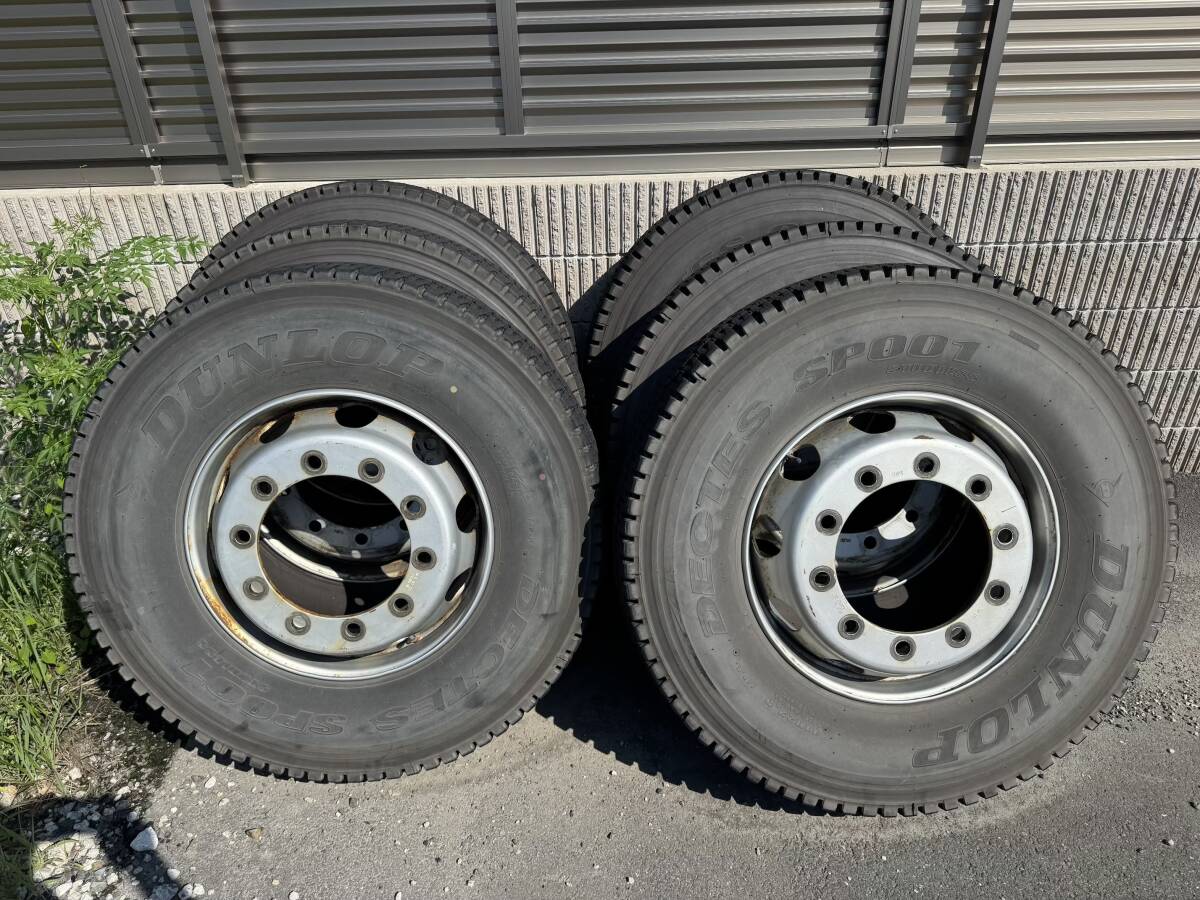 中古】□溝有□6本セット□ボンゴ バネット□ダブルタイヤ□165R14 6PR 