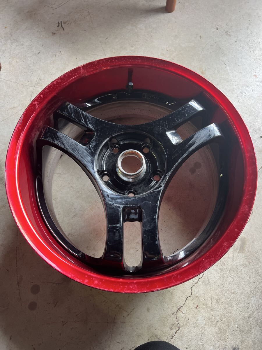 中古】Super Advan Racing SA3R 17インチ 7J 8J 114.3 5穴 スーパー