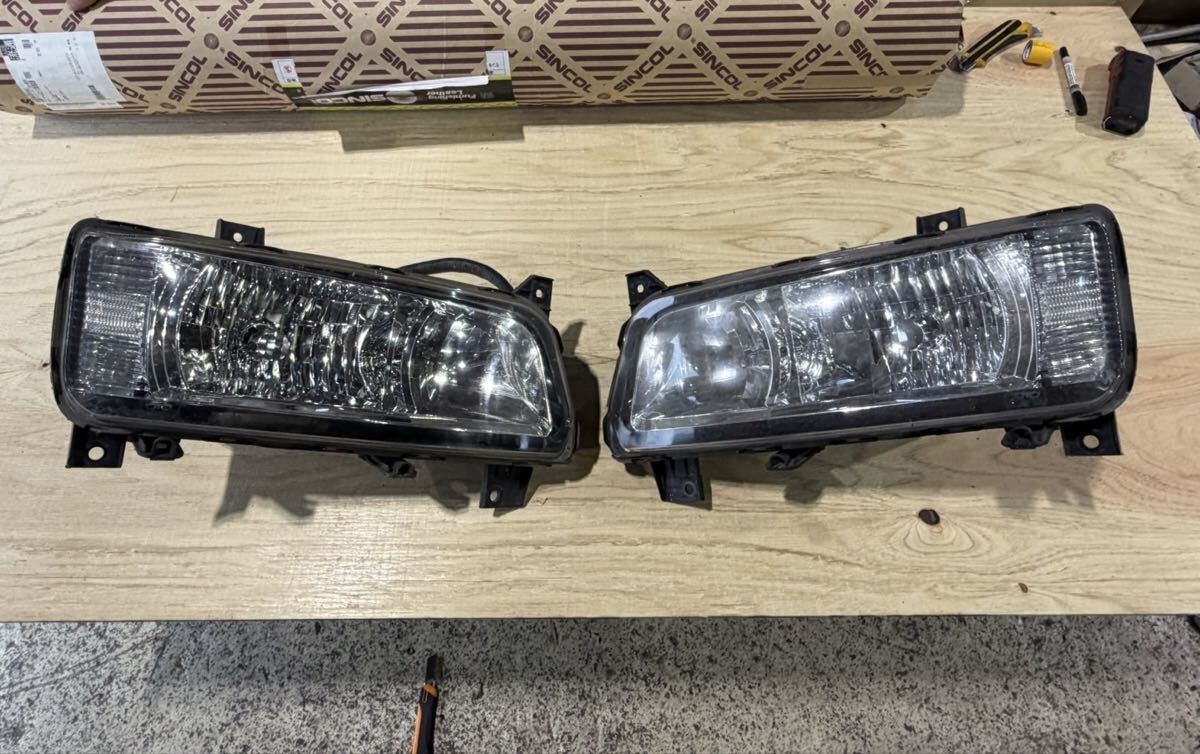 当時物 KOITO 小糸製作所 角型4灯ヘッドライト XL16/XH21 中古 80