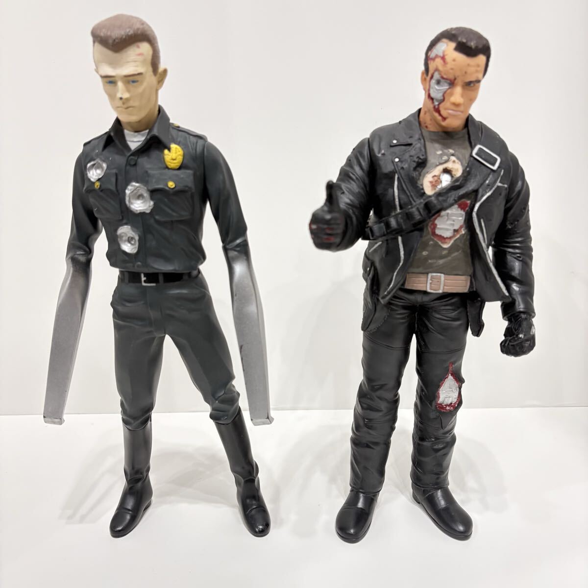 1/6 ターミネーターT800 VS T1000 セット 超リアルソフビ完成品
