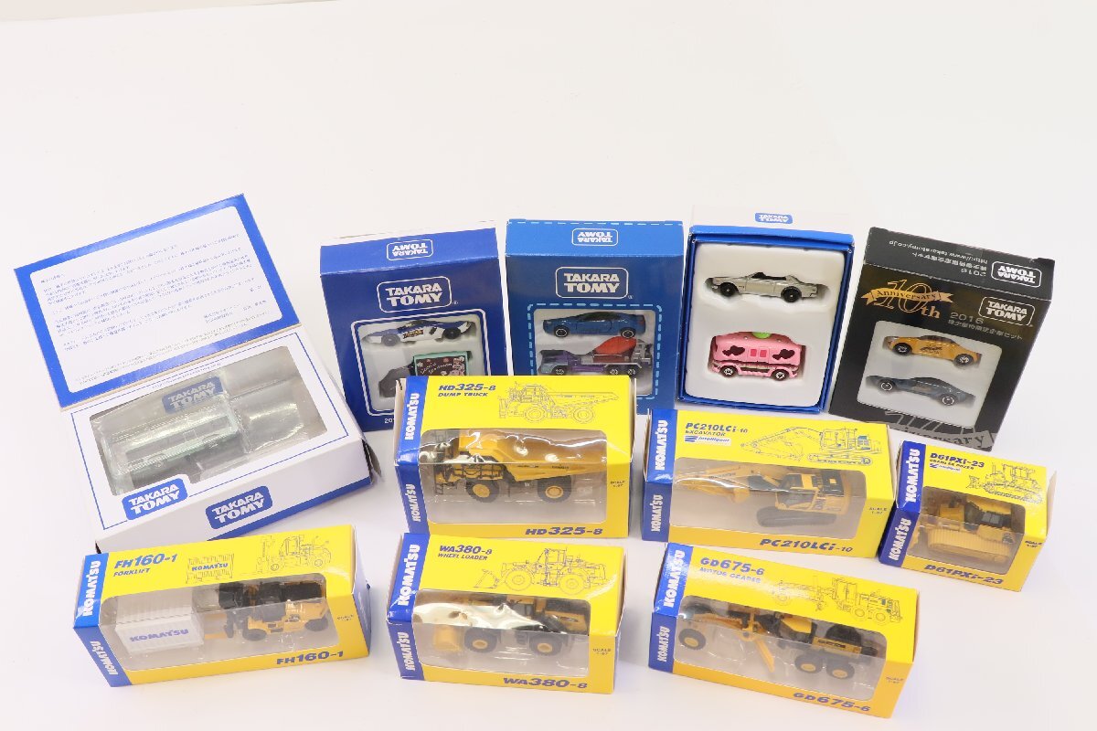 未使用に近い】S4-10【鴇】KOMATSU コマツ オリジナルミニチュア