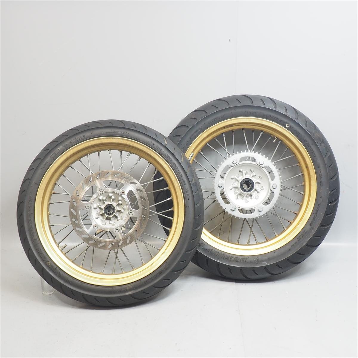 CRM250 MD24 モタードキャストホイール フロントフォーク CRM250Rに