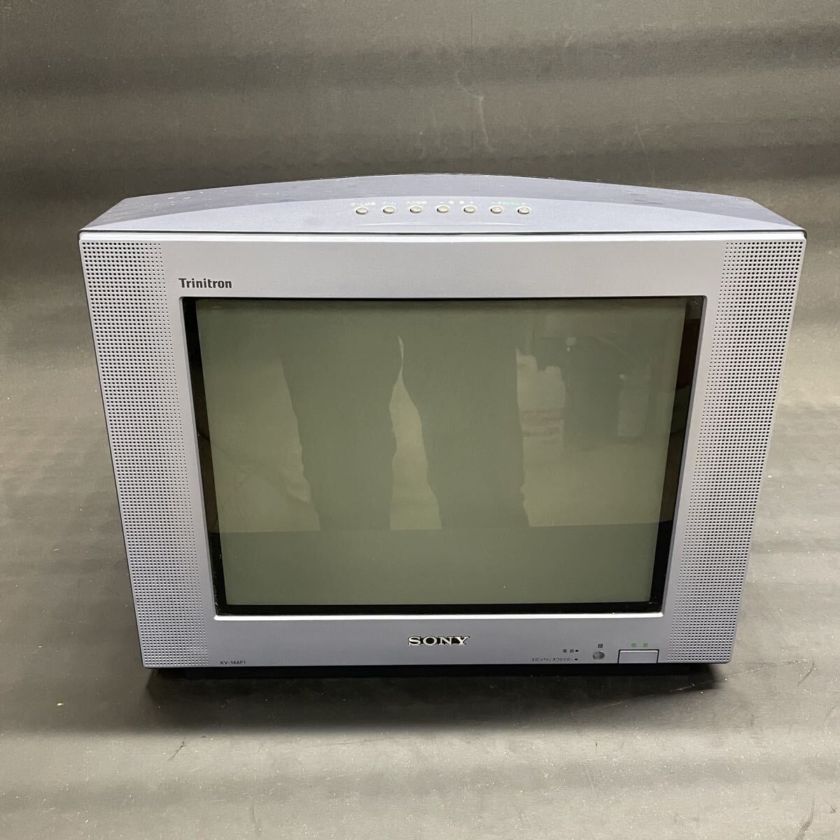年代物の為ジャンク扱い】△SONY ソニー 14型 平面ブラウン管 テレビ