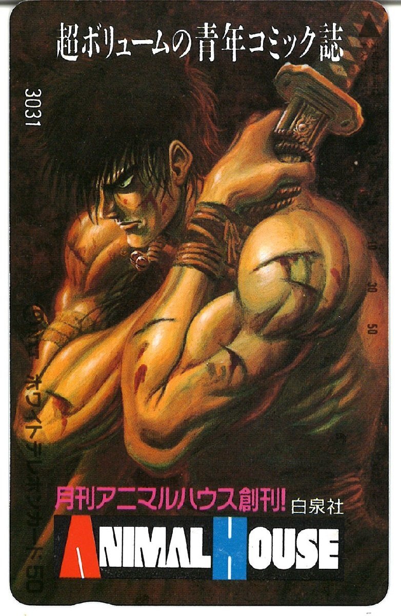 4595 月刊アニマルハウス 1990年10月号 小口ヤケ ベルセルク 三浦建