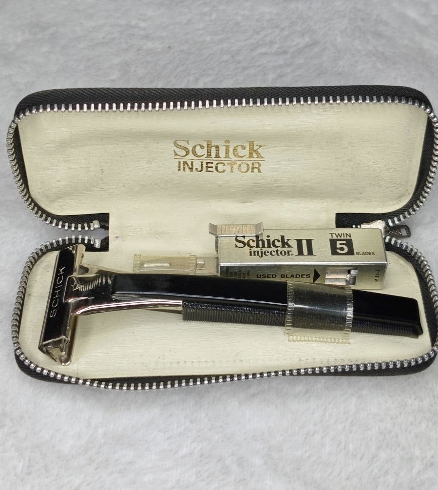 新品】インジェクターinjector式カミソリホルダー ノーブランド 1枚2枚