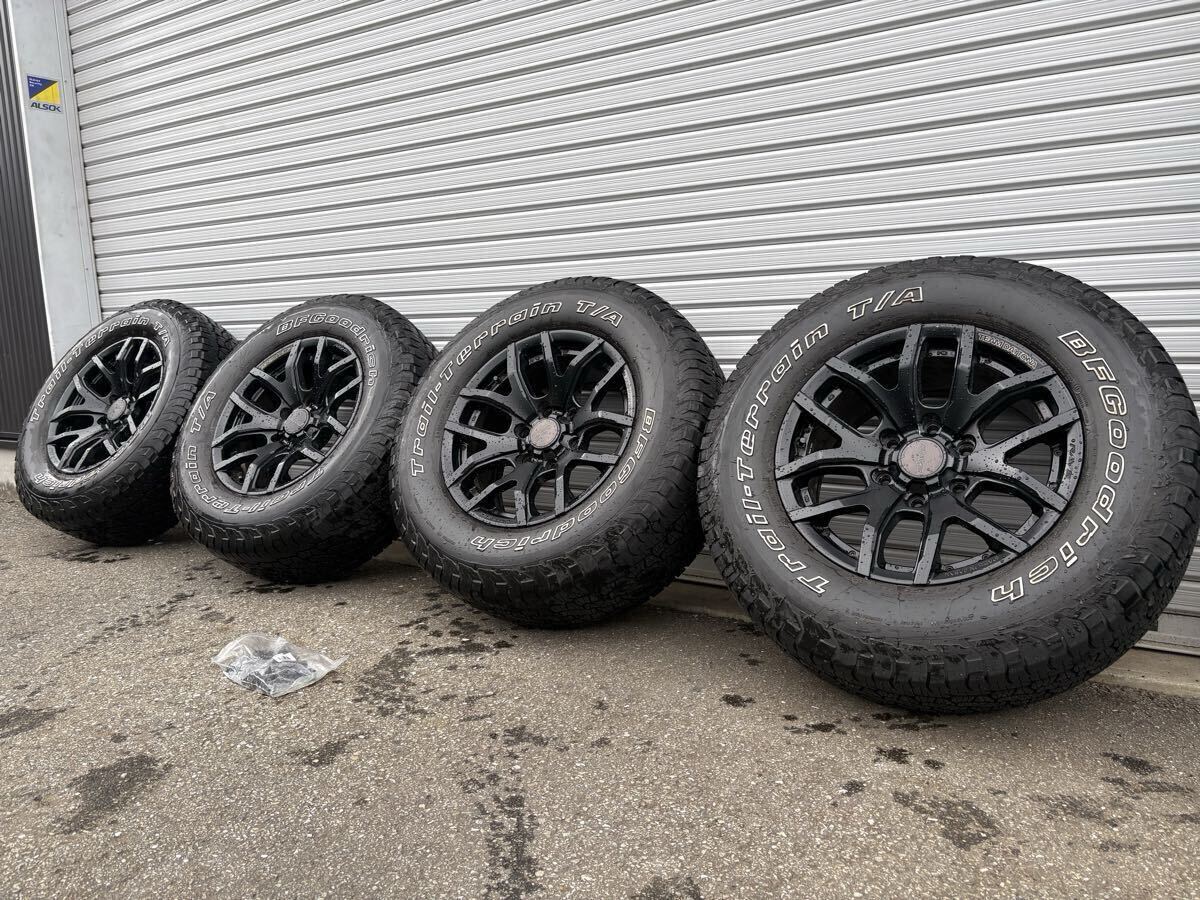 265/70R17 FDX-G6 ランクル プラド FJクルーザー RAYS 265/65R17 DAYTONA FDX-G6 RAYS ランクル プラド サーフ FJクルーザー