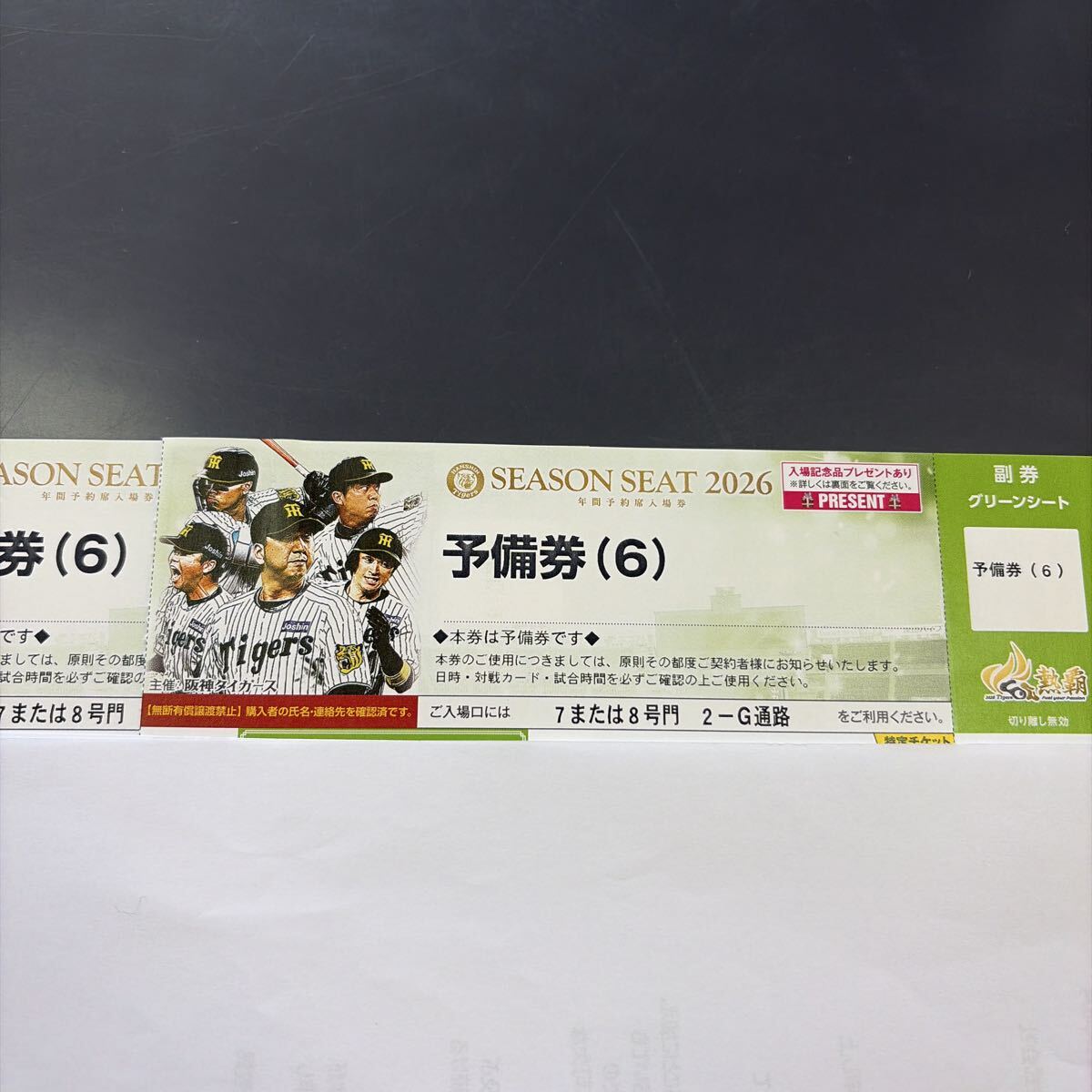 新品】11/23(土)阪神タイガース ファン感謝デー 甲子園入場チケット1枚