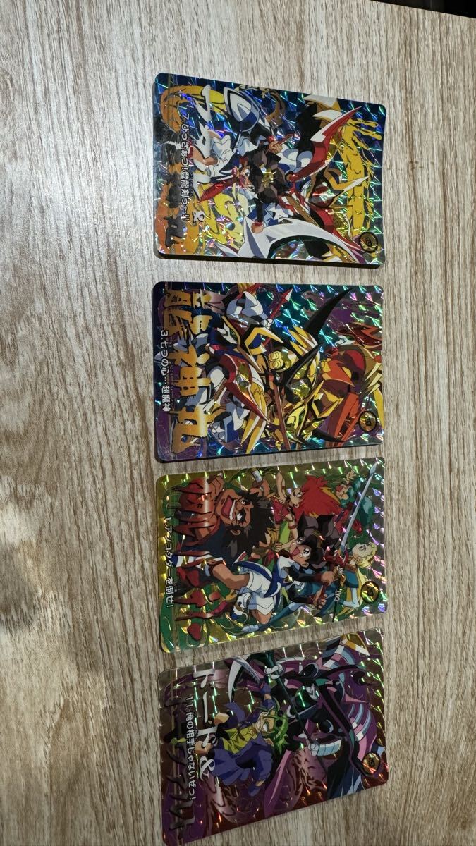 中古】未使用 当時物 トイカード 魔神英雄伝ワタル 21 ロンドラドラ