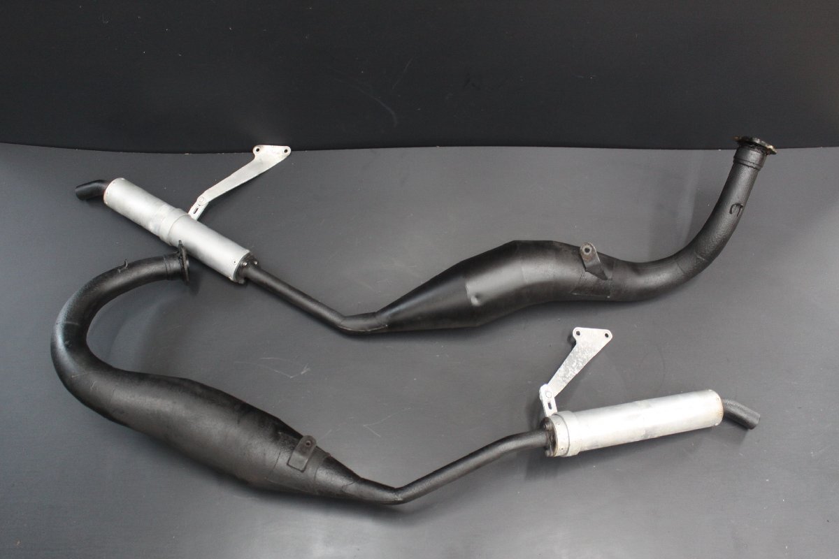 1円開始】NSR250R用Jha製RS-FORCEステンレス/チタンチャンバー/極上美