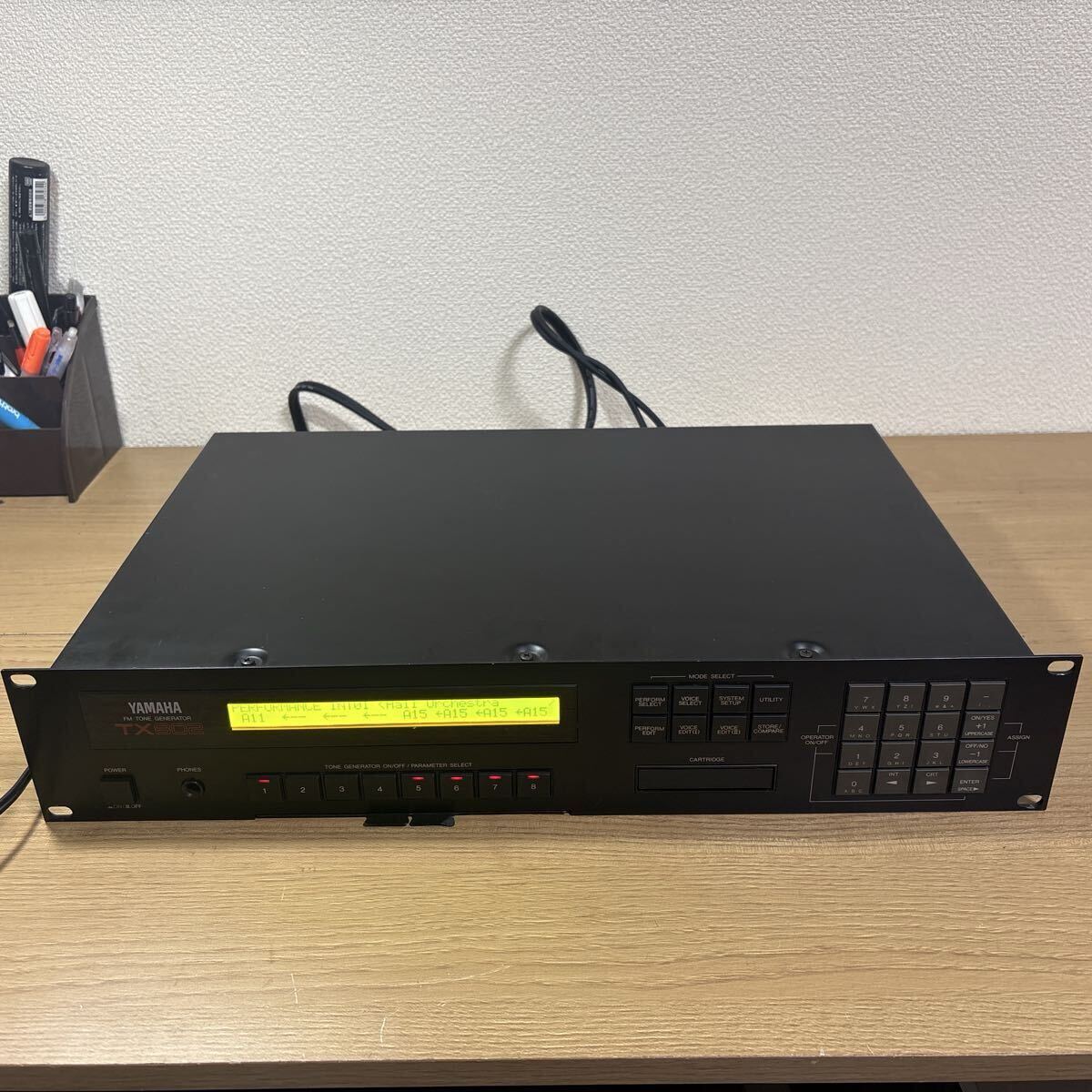 YAMAHA TX816 FMトーンジェネレーター 音源モジュール ジャンクの落札