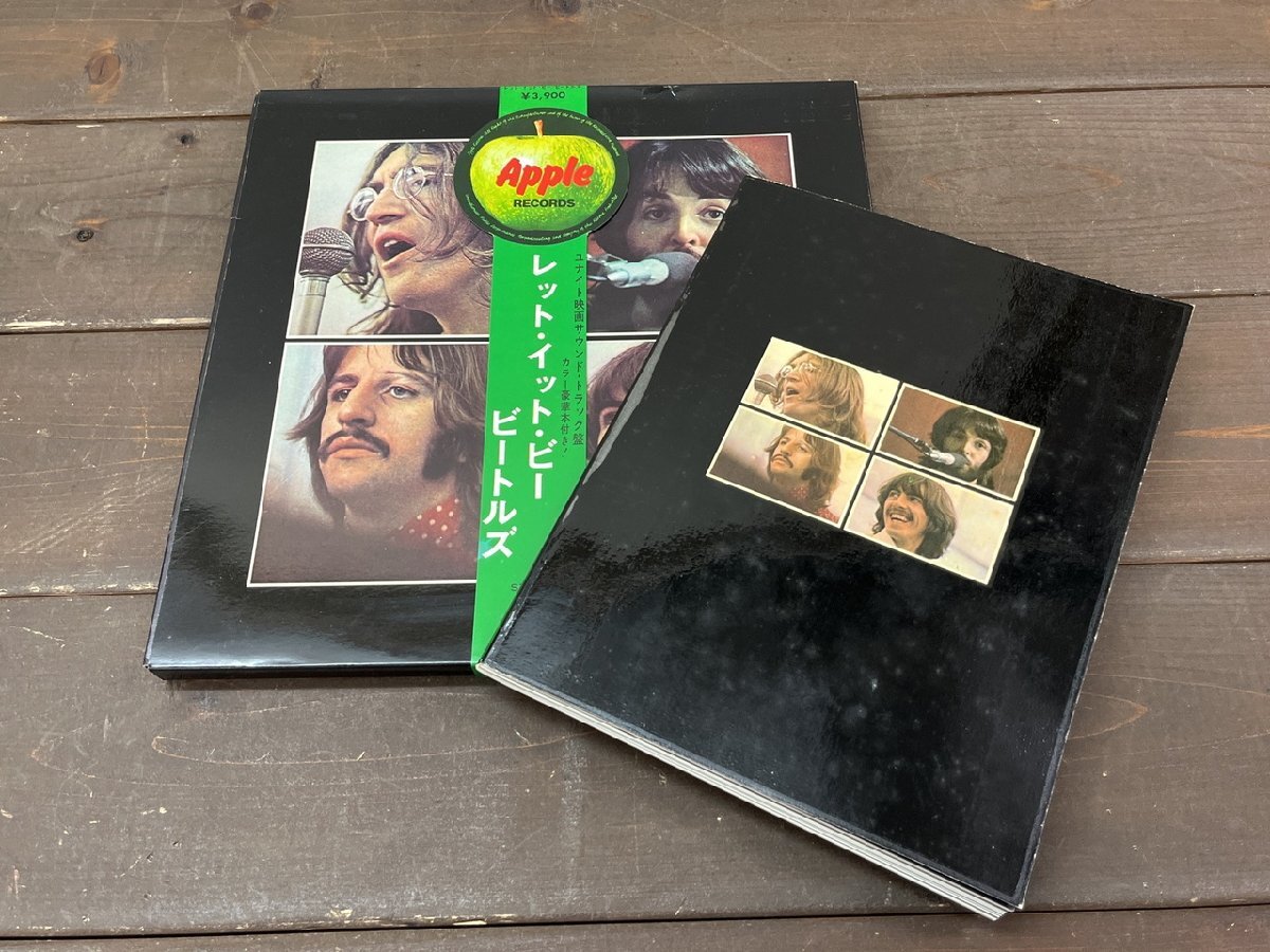 AP-9009-BOX【帯付赤盤】レット・イット・ビー☆ビートルズ の落札情報