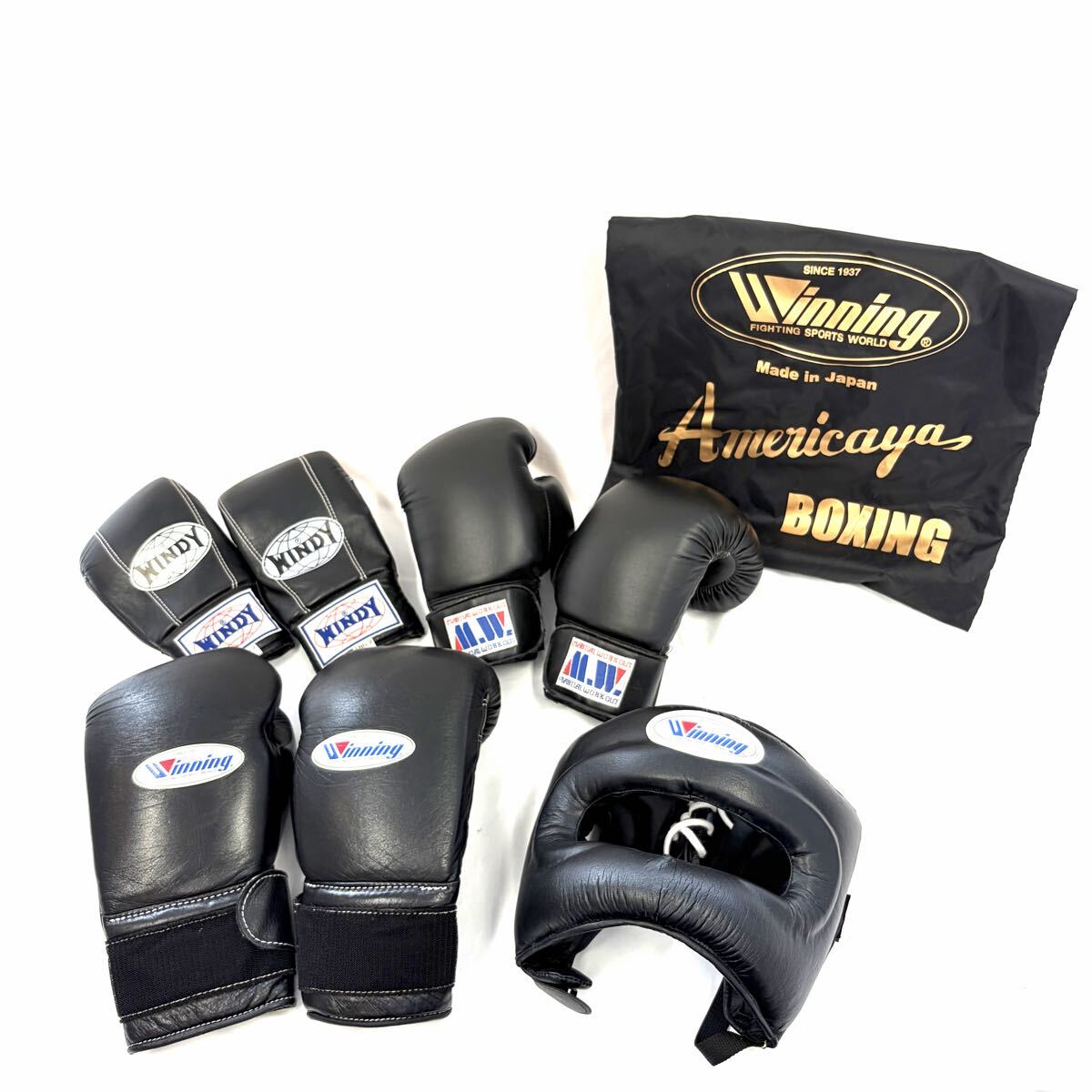 【希少！当時物】Winning　ボクシング　ヘッドギア　H-1800　旧ロゴ 中古】☆ウイニング WINNING 旧ロゴヘッドギア H-1800☆の落札情報詳細